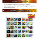New Hot Childhood Classic Game With 788 Games 2.5 Inch Hd Screen 16-Bit Pvp R6L3