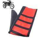 Universal Gripper Soft Motorcycle Seat Cover Rib Skin Wrap Rubber Dirt Bike New