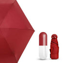 Capsule Umbrella Rain Woman Clear Pocket Anti-UV Umbrella Windproof Fragran