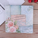 Print Flowers and Music Table Paper Napkins for Party Birthday Wedding Festiv JR