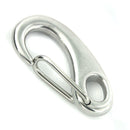 2pcs D Shape Carabiner Spring Snap Hook Keyring For Traveling Hiking Camping