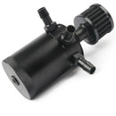 Universal Racing Baffled 3-Port Oil Catch Can Tank Air Oil Separator with R