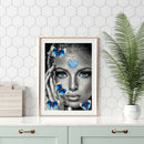 Woman Diamond Painting 5D DIY Full Round Drill Rhinestone Home Decor (B096)