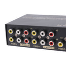 4 Port AV Audio Video RCA 4 Input 1 Output Switch Switcher Selector Splitter Box