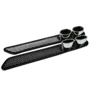 2pcs Car Plastic Dummy Dual Exhaust Pipe Stickers Car Styling Accessory A