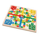 Chinese Checkers Board Flying Chess Ludo Board Game 2 in 1 the Whole Family