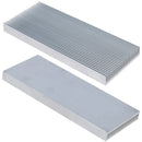 100x41x8mm Aluminum Heat Sink Heatsink for High Power LED Amplifier IC Chip JR