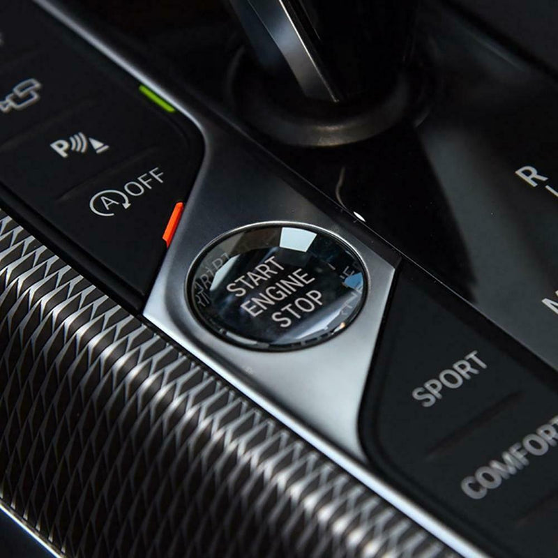 Crystal Engine  Start Stop Button CoverReplacement for BMW  6GT Series G32 2018