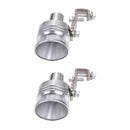 2PCS Car And Motorcycle Exhaust Pipe Sounder Muffler Universal Tail Whist JLV