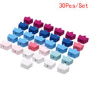 30PCS Multicolour Crown Wooden Spacer Beads Making Craft DIY Jewelry Findin-OZ