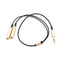 3.5MM Jack Plug Y Splitter Audio Stereo Extension Earphone Headphon Cable GoldJR