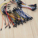 130PCS Male to Male Flexible Breadboard Jumper Cable Wires