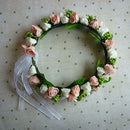 The Bride Headdress Headdress Flower Children's Wreath Tire