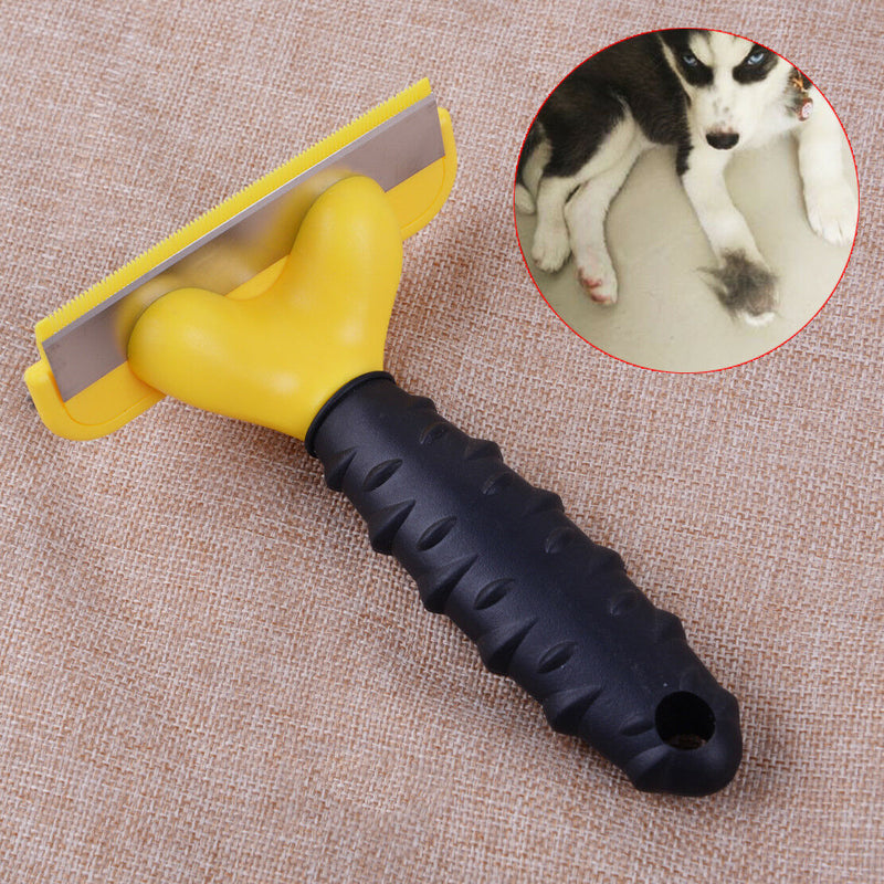 Dog Cat Hair Fur Shedding Trimmer Grooming Pet Rake Comb Brush Remover Comfort