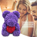 Heart Bear Rose PE Foam Soap Flower Bear Birthday Valentine Day Xmas Gifts