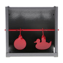 Integrated Shooting Target with Pellet Catcher for Training Black And Red