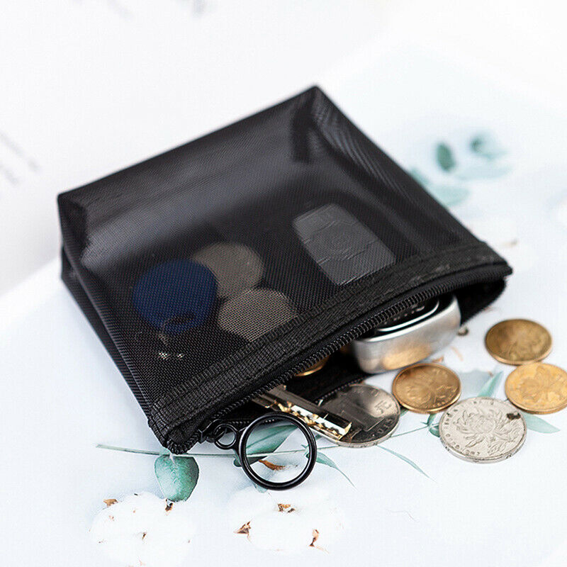 3pcs Cosmetic Bag Travel Fashion Black Toiletry Makeup Organizer Bags Case Pouch