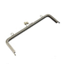 25cm Embossing Square Metal Purse Frame Handle for Clutch Bag Accessories A