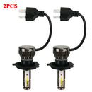 2PCS MINI1-H4/HB2/9003 LED Headlight Conversion Kit High Low Beam 6000K IP HNZ