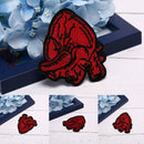 Embroidered Heart Love Sew On Iron On Patch Badge Dress Fabric Craft Trans BX