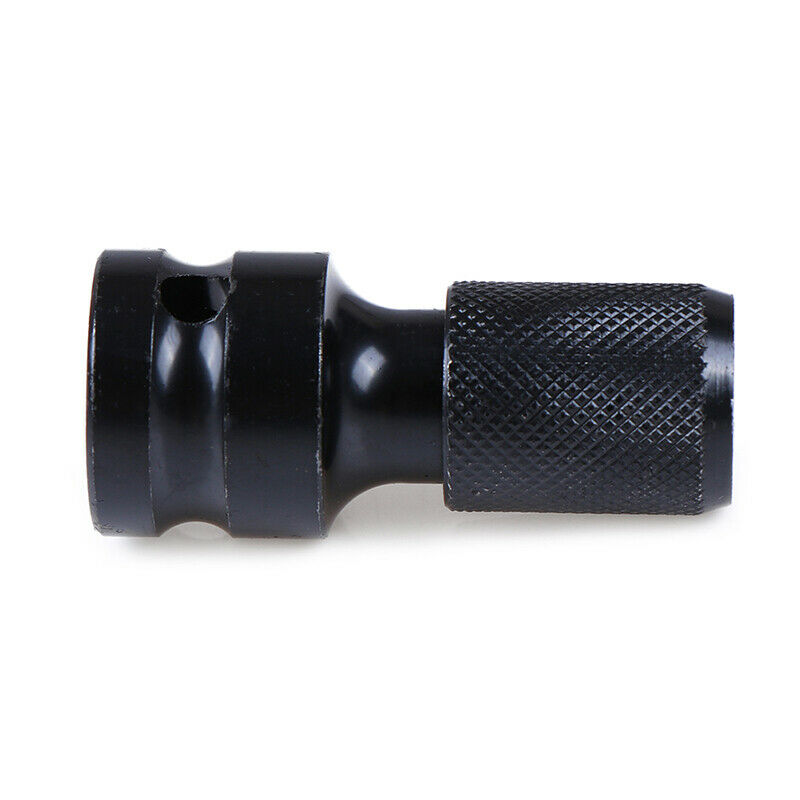 1/2" Square Drive to 1/4" Hex Shank Telescopic Socket Adapter Drill ChucME