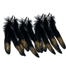 12x Beautiful Goose Feather Party Headdress Craft Wedding Decoration 15-20cm