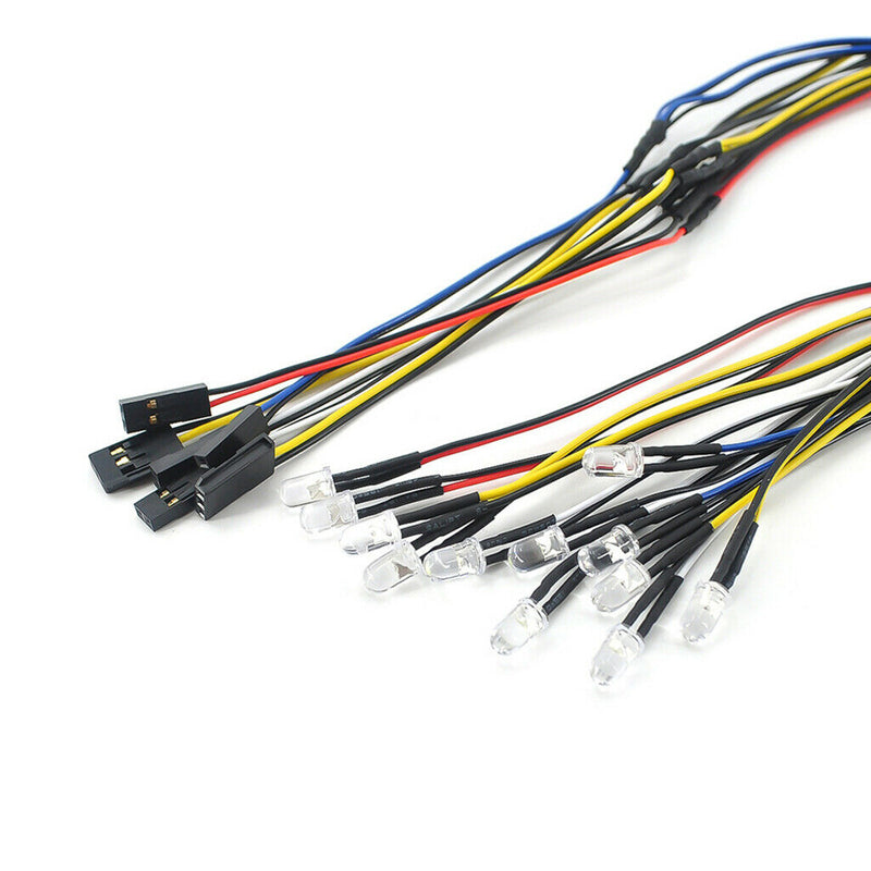 2.4G 6CH RC Car Boat Receiver LED Light Set for X4 X5 X6 Transmitter Controller