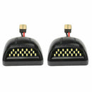 2x LED license plate light for Chevy Silverado Avalanche GMC 1500 2500 3500