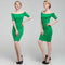 Sexy Women Off Shouder Bodycon Party Evening Cocktail Pencil Dress Green M A