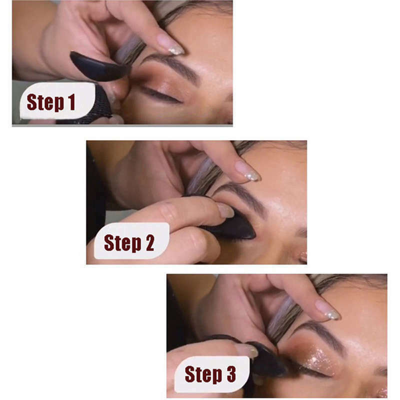 New Makeup Tools Crystal Lazy Silicon Eye Shadow Stamp Crease Eyeshadow Sta K6K3