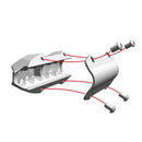 25mm Engine Guard Crash Bar Block Bumper Protector for BMW R1250GS R1200GS