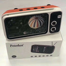 Peterhot Mini Speaker Retro Tv Mobile Phone Bracket Wireless Bt Speaker Por