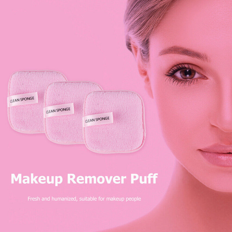 3pcs Reusable Microfiber Pad Cleaning Cotton Facial Makeup Remover Puff (3)
