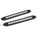 1x 5W Waterproof LED 12V Daytime Running Light DRL COB Strip Blue Lamp Fog  OZ