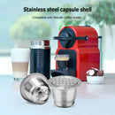 Stainless Steel Coffee Capsule Cup Refillable Filter Basket Pod for Nescafe A
