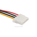 18cm IDE 4-Pin Male to IDE 4-Pin Female Extension Power Cable Cord Line Adapter