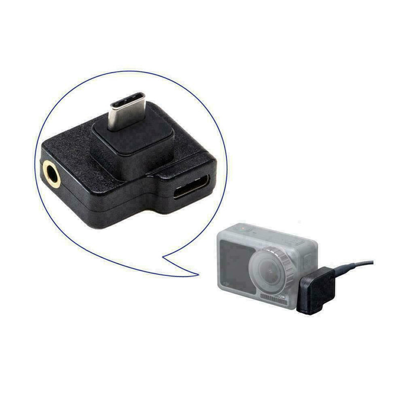 3-in 1 Charging /Audio /Transfer Adapter Connector For DJI Osmo Action Came M0R0