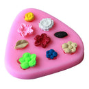 1PC Flowers Shape Silicone mold Fondant Cake Decoration SugarCraft Tools 3C