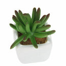 Set of 4 Modern Potted Artificial Succulent Plants-Small sword grass