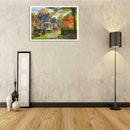 5D DIY Full Drill Diamond Painting Garden Cross Stitch Embroidery Mosaic