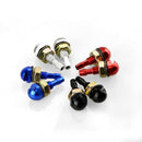 2Pcs Car Universal Windshield Automatic Wiper Water Jet Nozzle Black Y4K4