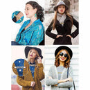 3 Pieces Retro Sweater Collar Clips Cardigan Clip Dresses Shawl Clip For Wo
