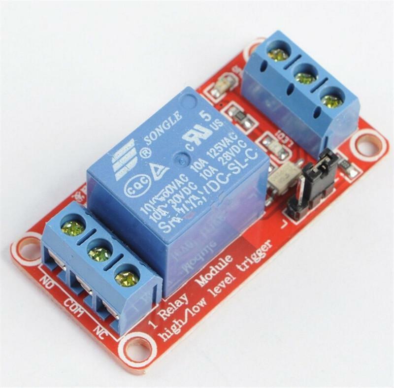 12V Relay Module 1 Channel With High/Low Level Trigger & Optoisolator Bj