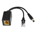 PoE Splitter Power Over Ethernet 24V-12V Compliant IEEE802.3af Transmitter