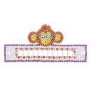 DIY Monkey Special Shaped Diamond Painting Luminous Parking Number Plate