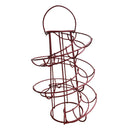 Egg Roller Wire Rack Keeper Stand Space Saver 24 Eggs Kitchen Worktop Red