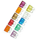 50pcs Mixed Medium Standard Car Auto Blade Fuses Assortment Kit Box 3A~40A Amp