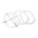 12Pcs/Pack Home Plastic Shower Curtain Hook Hanger Rings Bath Drape Loop Clasp