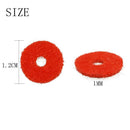 Complete Set Of 90 Red Piano Balance Felt Punch 0.5inch