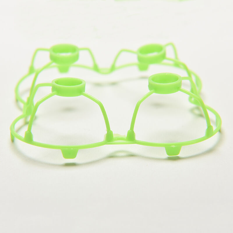 2X Cheerson CX-10 Upgrade Part Green/White Propeller Prop Blade Guard Cover JR